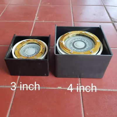 Kompas Plastik / Kompas Kapal /Compass Ukuran 3 dan 4 Inci MURAH