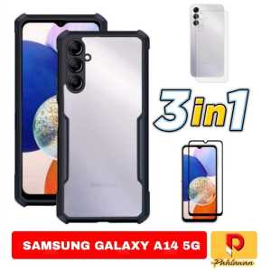 PAKET 3 IN 1 CASE SAMSUNG GALAXY A05 / A05S 2023 / A24 4G LTE / A14 5G / A04S SOFT HARD CASE SUPER SLIM EXCELLENT