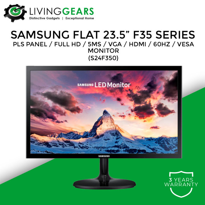 Samsung 22 Ls22f350fhexxm 24 Ls24f350fhexxm Inch Full Hd Fhd Led Gaming Monitor With Slim 8633