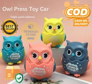 ( BISA COD ) PROMO Mainan Mobil Anak Kecil Burung Hantu Jalan Jalan / Mainan Bayi Happy Owl SNI