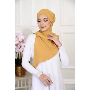 [TUDUNG BAWAL MALAS LAZZY TIE-BACK PREMIUM AIRFLOW IRONLESS HIJAB SARUNG SLIP-ON NEW ARRIVAL