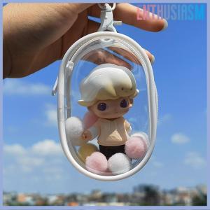 【Enthusiasm】🌟🌟【Hot Sale】🎈 10cm búp bê sang trọng ra túi PVC Bông trong suốt búp bê hiển thị trong suốt Pouch rõ ràng lưu trữ trường hợp cho phim hoạt hình phim hoạt hình búp bê