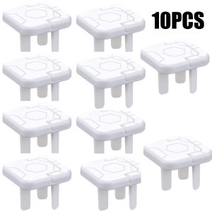 10Pcs Child Safety Protection Socket Plug Protector Baby Electric Shock Protection Power Supply Cover Anti-Electric