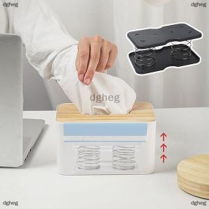 [COD] dgheg Creative Spring Holder Tissue Box Automatic Lift Spring Loaded Tissue Box Tissue Spring Bracket Car Tissue Box Spring Holder