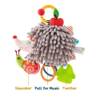 SG EmmAmy® Baby Stroller Cot Toy Safety Seat Comfort Toys Baby Early Development Toys Music Bell Toys