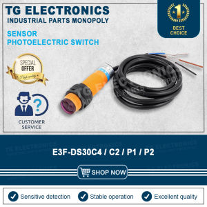 Photoelectric Proximity Switch Sensor 24V three-wire NPN normally open E3F-DS30C4/C2/P1/P2 E3F-DS100C4/C2/P1/P2