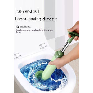 TS Powerful Toilet Vacuum Air Dredger Pizza Sewer Dredging Handy Suction
