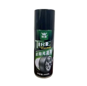 Tire Foam Bright Cleaner Polish Black Tire Wax Lotion High Gloss Spray Cleaner Tire Polish Waterproof 300ml/600ml