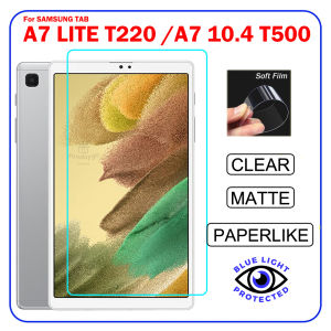 For Samsung Tab A7 10.4 T500 T505 | A7 Lite T220 T225 Matte Clear Anti Blue Paperlike Screen Protector Film