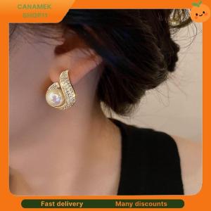 ❣️❣️❣️ 1Pair New Earrings Trendy Earrings Pearls Water Drop Earrings Fashionable Temperament Female Korean Earring