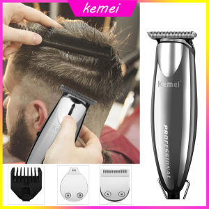 Alat Cukur Rambut Corded Kemei Detailer KM-7021 Multicolor - 2 Fungsi, Dilengkapi dengan Dua Jenis Pisau Pemotong & Penjepit Rambut, Voltase 100-240V (EXPORT)