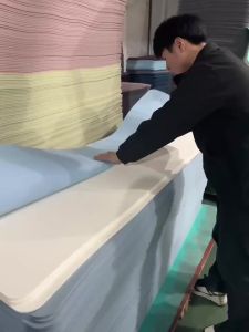 Fold Portable 4mm Thick PVC Floor Mat Foldable Yoga Mat 183*61cm Easy Storage for Travel Yoga Pilates Home Exercise Floor Mat