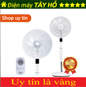 [HÀNG CHÍNH HÃNG]Chạy siêu êm Quạt cây Toshiba Inverter DC F-LSD30(W)VN - Có Điều khiển