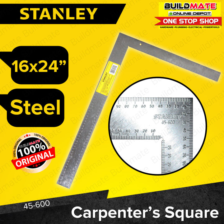 BUILDMATE Stanley TRI Carpenter Carpentry Square 16x24 45-600 SHT ...