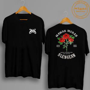 Sigai STORE KAOS DISTRO KEREN SLANK MAWAR MERAH ROCK N ROLL /BAJU DISTRO/BAJU KEKINIAN/KAOS GAMBAR
