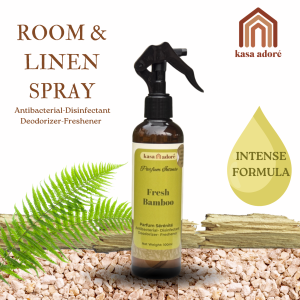 Kasa Adore | FRESH BAMBOO | Room & Linen Fragrance Spray