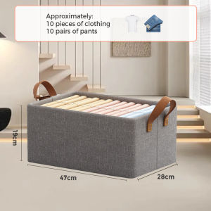 QLYX Storage Organizer Box Clothes Storage Organizer 80L 110L Specification Storage Box Folding Clothes Organizer Storage Cabinet Waterproof Linen Clot Material Quality Reinforced Handle Clear Window Sturdy Zippers