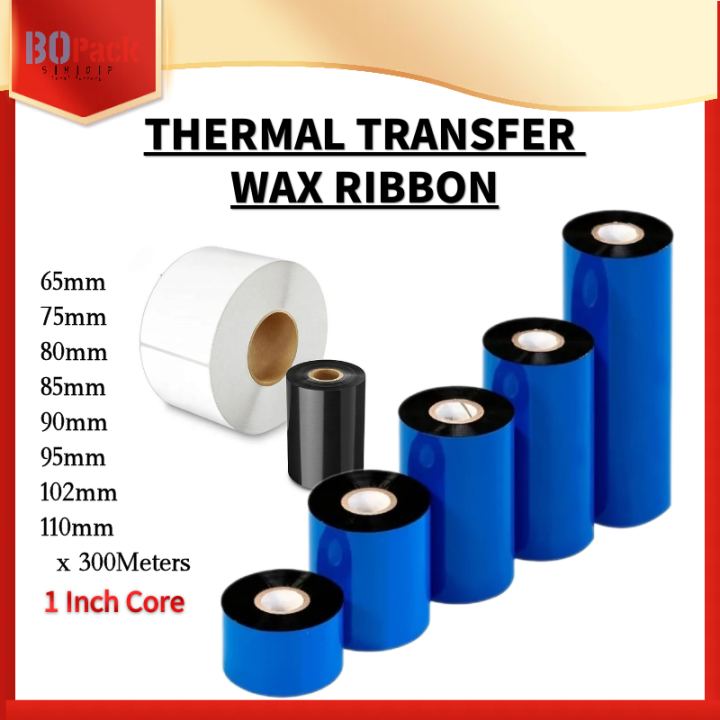 Premium Thermal Wax Ribbon 65mm to 110mm x 300M[1