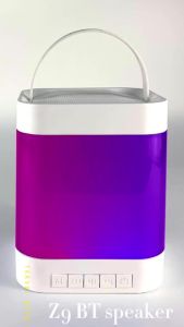 (HD1)Bluetooth speaker with RGB light FM TF USB and strong bass for computer and wireless sound. Pembesar suara Bluetooth dengan Lampu RGB FM TF USB dan Bass Kuat untuk Komputer dan Bunyi Tanpa Wayar