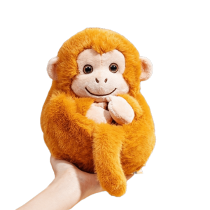 MAOMEI Nhím Đồ chơi nhồi bông hình Dê hoàng đạo Mềm mại dễ thương. Béo ú Đồ chơi nhồi bông hình thú Sáng tạo Móc khóa túi Búp bê gấu trúc nhồi bông Quà tặng sinh nhật