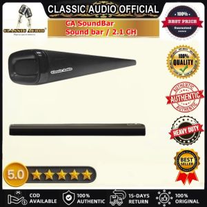 Classic Audio CA SoundBar / Sound bar / 2.1 CH with Bluetooth / USB / Digital Optical Input / Aux / HDMI (ARC) Input and with Remote Control / Sound bar