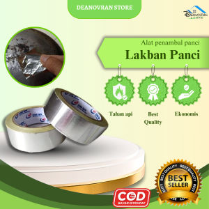 DNV - Murah Lakban Almunium Foil Tape uk 45mm x 200cm Lakban Tambal Panci - Tambal Panci Bolong