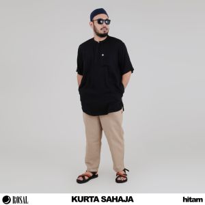 NEW KURTA SIMPLE BERKUALITAS SIZE M L XL XXL XXXL KURTA SAHAJA