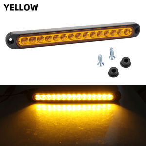 Lampu Belakang Ekor LED Universal 15LED Lampu Bar Strip Lampu Berhenti Tahan Air Lampu Sinyal Belok untuk Pickup Truk Trailer 12V 24V