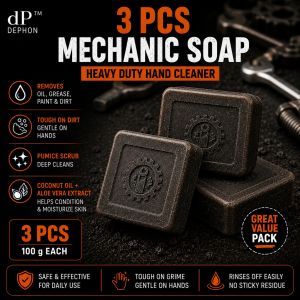 DEPHON Mechanic Soap Oil Cleanser Degreaser Automotive Hand Wash Cleaner Heavy Duty Hand Cleaner Black Oil Remover Grease Remover Sabun Tangan Pencuci Minyak Hitam Kereta Sabun Pomen Sabun Cuci Tangan Bengkel Kereta