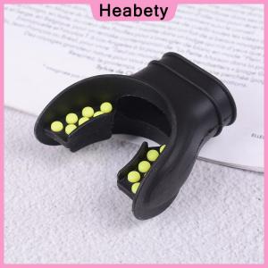 Heabety Scuba diving silicone w color tab replacement regulator snorkel fit mouth piece
