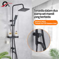 LENODI Shower Kamar Mandi 1 Set/Shower Mandi Set Stainless/Mandi Shower Set Full Stainless Shower Colum Set Mandi. 