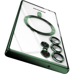 Kes Silikon Jelas Clear Silicone Case For Samsung Galaxy S24 S25 S26 Ultra S23 S22 Ultra with Camera Lens Full Protective Covers