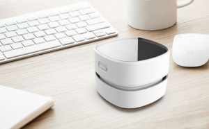 USB Rechargeable Desktop Vacuum Cleaner with Wireless Charging