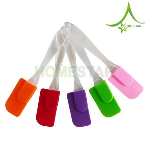 sutil spatula kue spatula silikon pengaduk kue adonan anti lengket