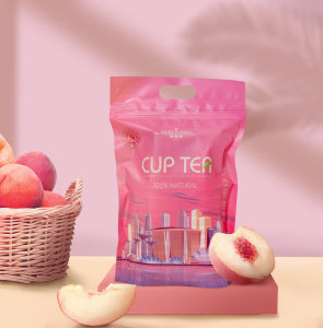 MERLINBIRD Instant Cup Tea - White Peach Oolong Tea Composite Bag (20 cups in a bag)