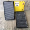 [Bộ 2 cái] Lọc gió điều hòa/máy lạnh than hoạt tính BMW 523i 2003, 2004, 2005...2010 #JS Asakashi Nhật AC0130CSET. 