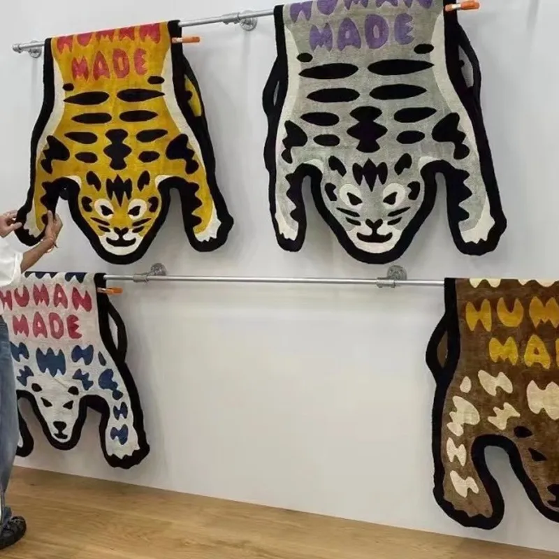 SALES】 Human Made Rug Cartoon Tiger Lounge Rug Human Made Tiger