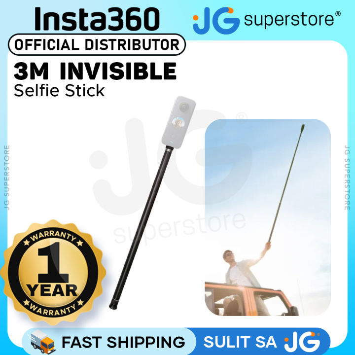 Insta360 Invisible Selfie Stick Extended Edition with to Max  Length with Carbon Fiber Material for ONE ONE X Action Camera DINEESS/A 