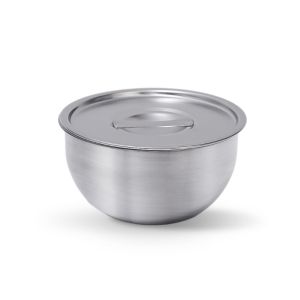 304 Stainless Steel Rice Soup Bowl with Lid Fruit Salad Dessert Soup Bowl Kitchen Steamed Egg Cooking Tableware