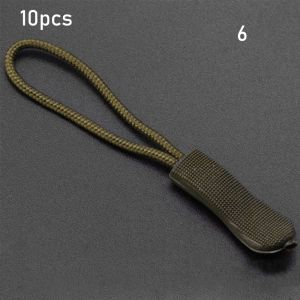 MUNCHX 5/10/15pcs Travel Clothing Bags Clip Buckle Outdoor tools Zip Puller Replacement Cord Rope Pullers Ends Lock Zips Zipper Pull