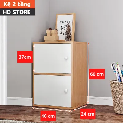 Kệ gỗ đa năng Kệ tổ ong có tủ - Nhiều Tầng Phong Cách Hiện Đại Tiện Dụng Decor 3C STORE