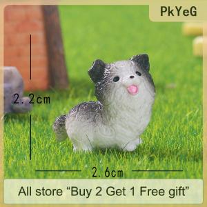 [COD] PkYeG Tool 1PC Desk Accessories Figurines Miniatures Cute Cartoon Simulation Dog Micro Landscape Ornaments For Home Decoration