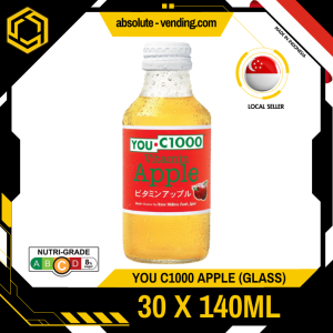 YOU C1000 Vitamin Apple 140ML X 30 (GLASS)