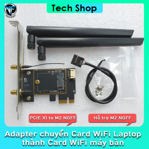 [ BH 12th ] Card WiFi Intel BE200 WiFi 7 2.4G/5G/6GHz Bluetooth 5.4 Chính Hãng