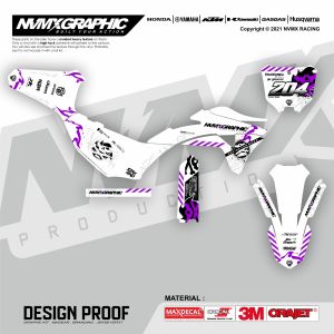 Decal KLX Gordon Decal Body Gordon Decal Kawasaki KLX Gordon