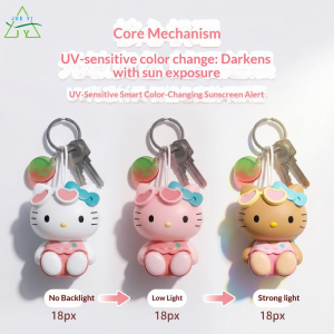 KS đồ trang trí túi dễ thương phim hoạt hình gửi bạn bè một thuộc da Hello Kitty màu thay đổi Hello Kitty móc khóa gắn mặt dây