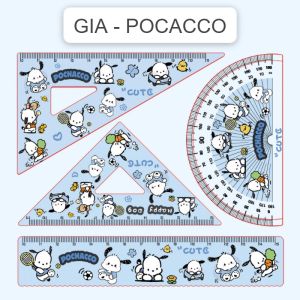 SET PENGGARIS JANGKA BUSUR SANRIO ANIME | PERLENGKAPAN ALAT TULIS SEKOLAH | ATS | ATK | ALAT TULIS SEKOLAH | PENGGARIS LUCU | GARISAN BUSUR | PENGGARIS SEGITIGA | KUROMI | POCACCO | CINAMORROL | MELODY | POKEMON | PIKACHU |MSS