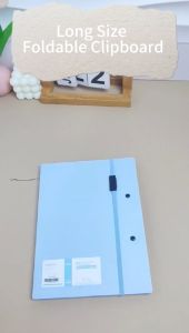 Long Clipboard Foldable Writing Pad Fit Yellow Pad Clip Board Folding Board File Folder Organizer clipboard yellow pad