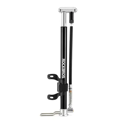 ROCKBROS Inflator High Pressure Foot Pump MTB Road Bike Electric Bicycle Motorcycle Car Hand Tire Pump AV/FV Portable Air Pump