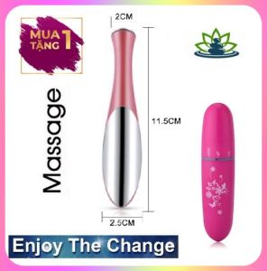 [HCM][Tặng Thêm 1 Quà] Combo 2 Matxa Mát Cầm Tay 102 Nhỏ Gọn (Tặng Kèm 1 Món Ngẫu Nhiên) - Bút Matxa Mắt Mini Cầm Tay Combo Máy massage cơ thể - Massage mặt massage mắt mini cầm tay tiện dụng - Máy Mát Xa Mặt Bằng Điện AA - EMassage Pen